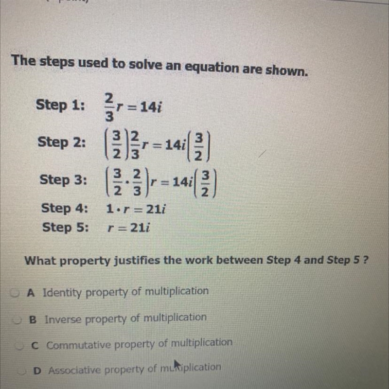 What property justifies the work between step four and step five￼.-example-1