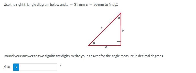 Round your answer to two significant digits. Write your answer for the angle measure-example-1