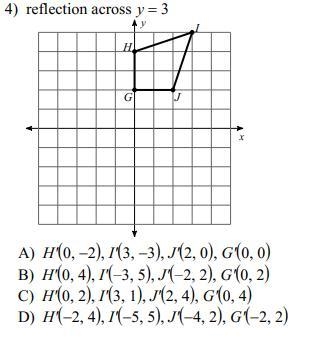 Reflection across y = 3-example-1