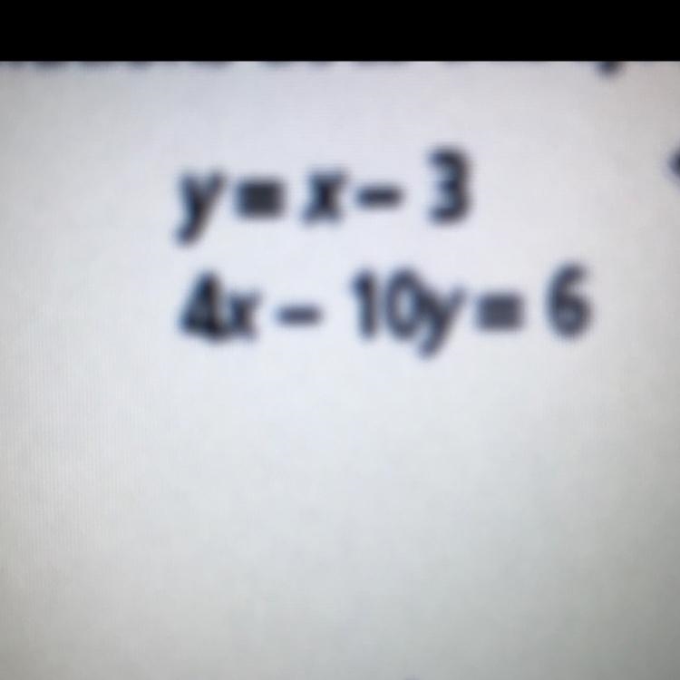 1. How many solutions does this system have?2. Write the equations in slope=intercept-example-1