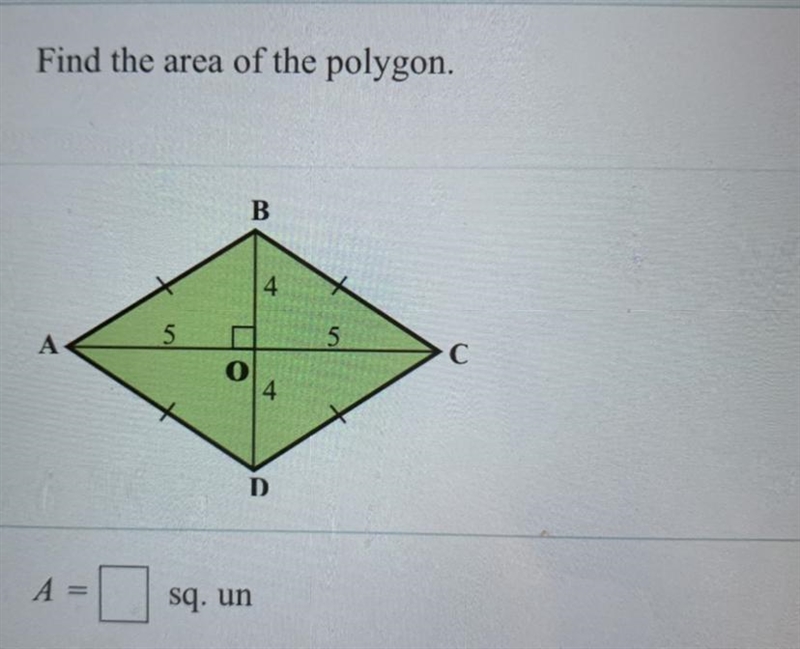 Find the area of the polygon-example-1