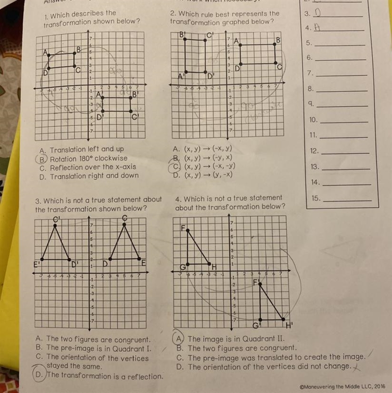 Can someone please just check my answers over to make sure I got them right. Thank-example-1