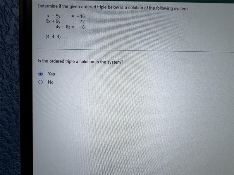 I would like to know if I answered the question correctly-example-1