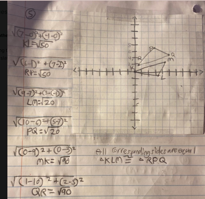 Using the work I’ve done so far as reference, show that neither triangle is a vector-example-1