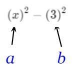 Instructions: Factor the following expressions completely, show your work and explain-example-2