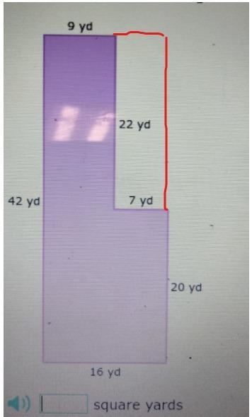 What is the area of this figure? No LINKS!!! part 3​-example-1