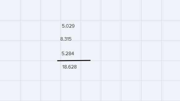 Estimate the sum of the decimals below by rounding to the nearest whole number. Enter-example-1