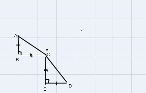 Is ABC congruent to DEF?If yes, how do you know?-example-1