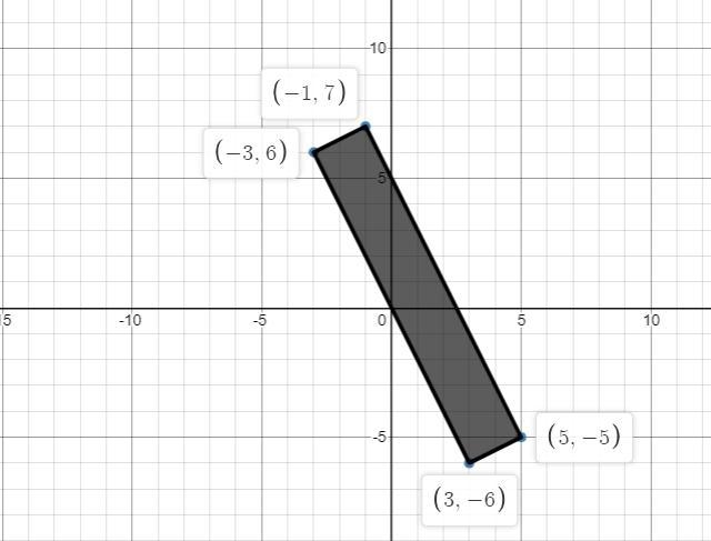 . Side AB is one side of a rectangle that is not a square. Draw the other sides of-example-1