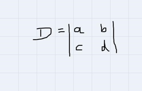 What is the value of the system determinant?2x - y=0x+y=-33-6-310-example-1