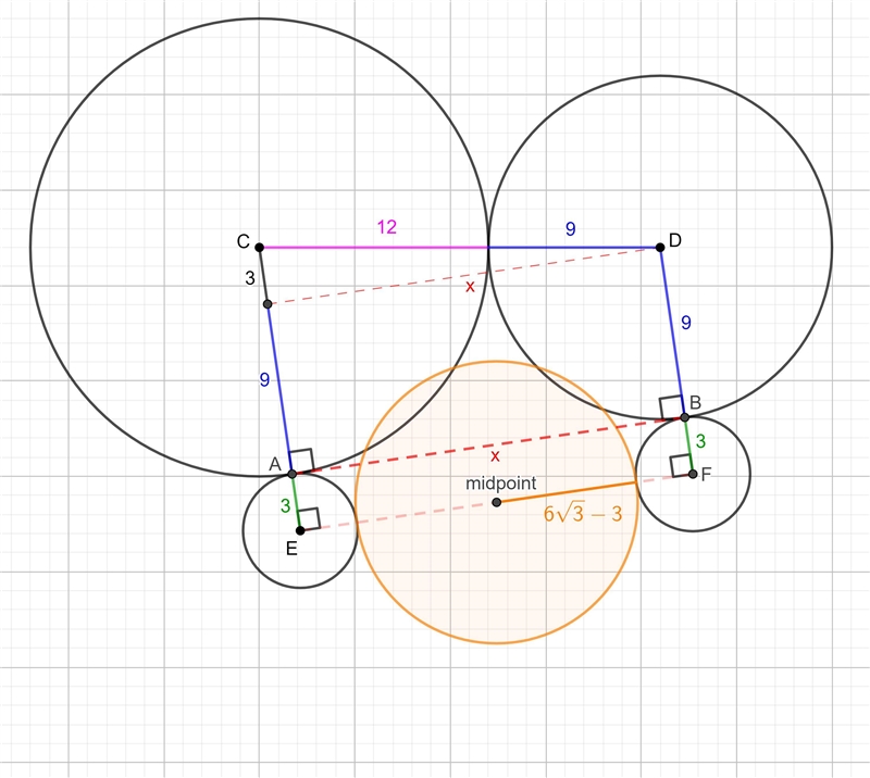 100 POINTS Give explanation also pls or reported AB is a common tangent of circles-example-2