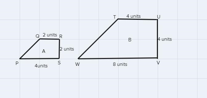 Which of polygons B,C,D,E and F Are Similar to similar to polygon A? Explain your-example-1