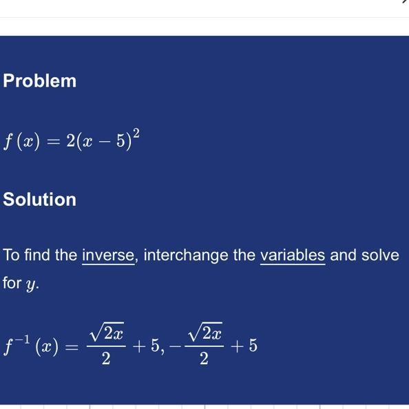 Find the inverse of this question-example-1