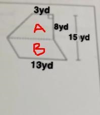 I need help w this question for geometry Find the total area-example-1