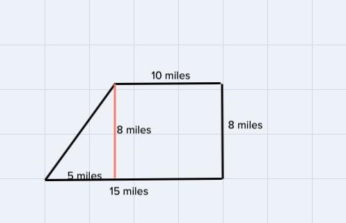 A mouse is trapped in a maze to find his way out he walks 15 miles east, makes a 90° left-example-1