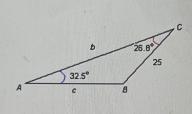 In the triangle below, b= If necessary, round your answer to twodecimal places.-example-1