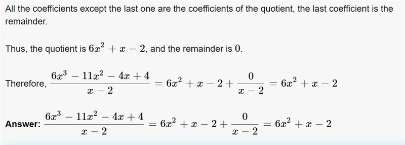 Solve 6x3 − 11x2 − 4x + 4 = 0 by factoring-example-4