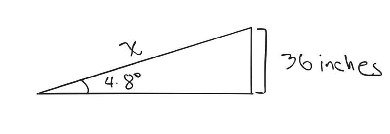 To be ADA compliant, wheelchair ramps require no more than a 4.8 degree slope for-example-1