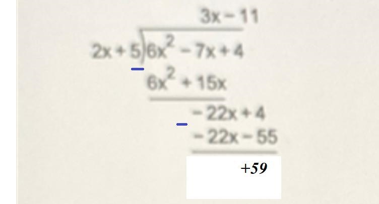 In the following long division problem most of the steps have been completed but fill-example-1