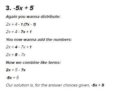 Subtracting linear expressions 30 points-example-3