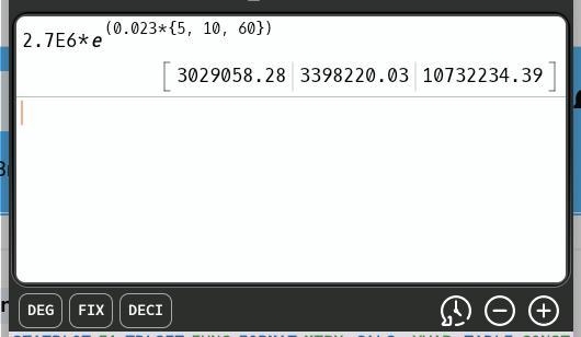 Under certain conditions, the number of bacteria present in a colony is approximated-example-1