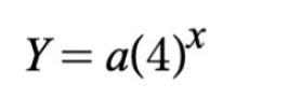 I need help with this omg DEFINE EVERY PART OF THIS FUNCTION:Y=a(4)^x-example-1