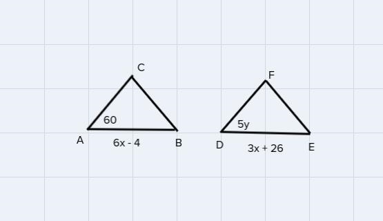 Help how to answer 4 how to find x and y-example-1