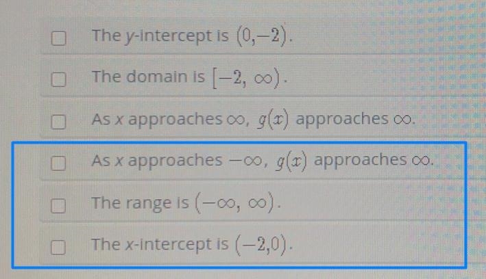 Select all the correct answers.The function f(x) = x³ is transformed to get function-example-2