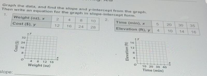 So I need a little help with these 2 problems of my homework.-example-1