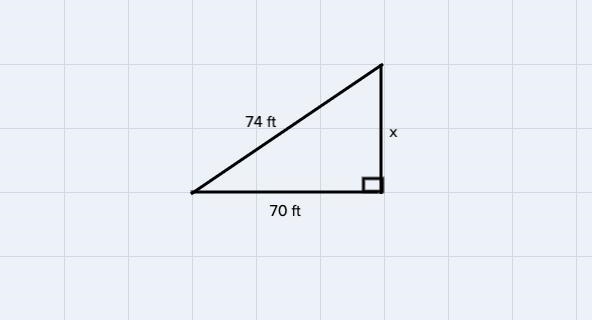 Find the unknown length in the right triangle with necessary approximate to the nearest-example-1