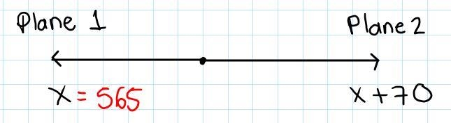 Two airplanes leave Columbus at the same time and fly in opposite directions. one-example-2