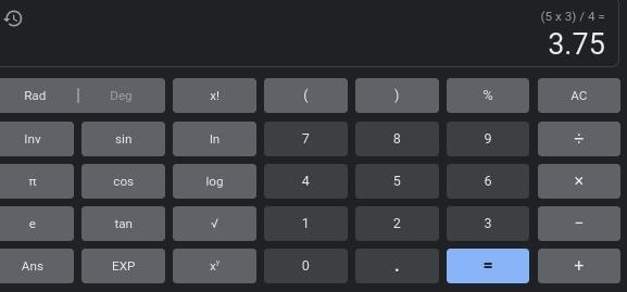 Five times three fourths-example-1