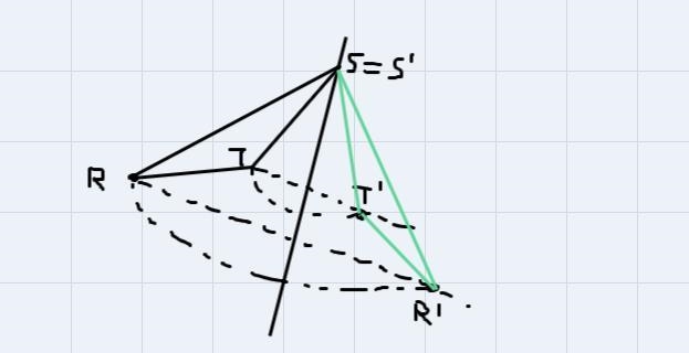 Obtuse triangle ∆RST is shown below along with line m. Point S lines on m.-example-3