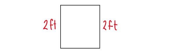 The perimeter of a rectangular bathroom mirror is 8 feet. The mirror is 2 feet tall-example-1