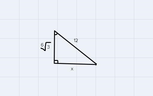 12.) What is the value of x?А606312coF 6G 4V3H6V3) 12/3-example-1