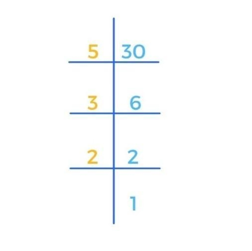 What are the prime factors of 30​-example-1