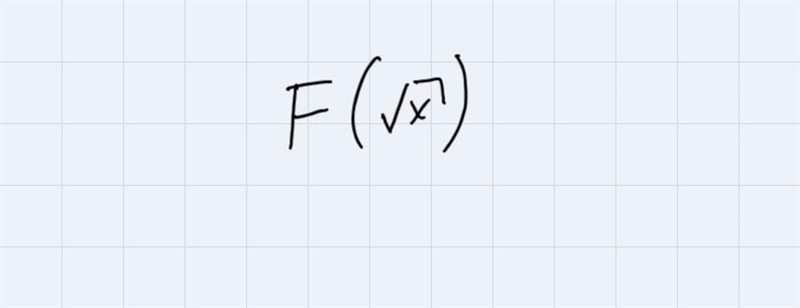 . If F(x) = 3+x *2, then \begin{gathered} \sqrt{ x } - 2 \\ 3 + \sqrt{x} =\end{gathered-example-2