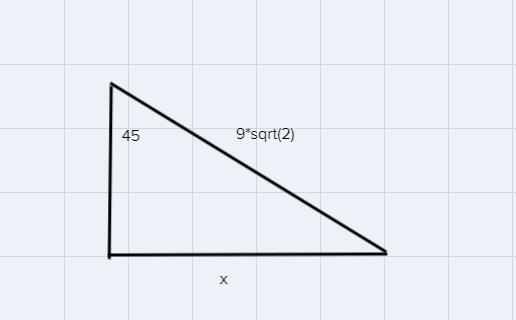 Find the length of the missing side. Round answers to the nearest tenth if necessary-example-1