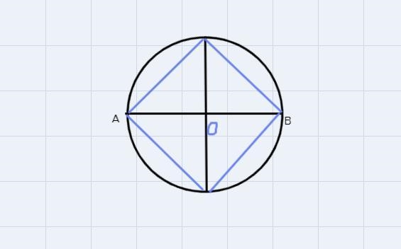 To construct a square inscribed in a circle, match the corresponding steps to the-example-1