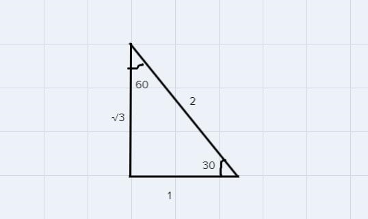 Use the unit circle and special right triangle to find the exact value. No decimalscos-example-1