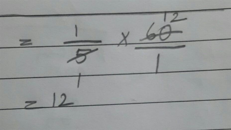 I cant figure out 1/5 x 60/1-example-1