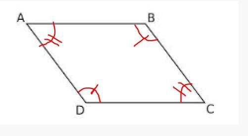 Given the shape below is a parallelogram, ∠∠CDA is congruent to ____.-example-1