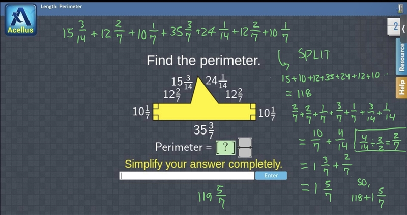 Find the perimeter ................-example-1