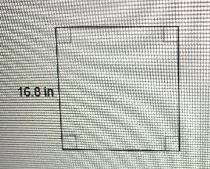 14. The figure above is a square. What is its perimeter?O A. 31.8 inO B. 67.2 inO-example-1