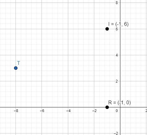 Scalene triangle Isosceles triangle Equilateral triangle (a) T(-8,3), R(-1,0), 1(-1,6) (b-example-1