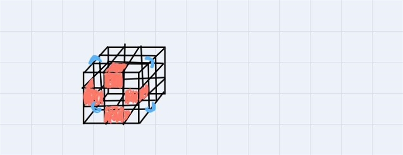 The solid is made up of 3-cm cubes. All the surfaces of the solidare painted.(a) How-example-1