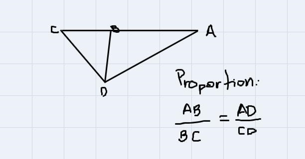 Write a proportion that can be used to find the value of x. Do not solve.-example-1