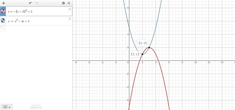 11. Solve the system of equations below algebraically or graphically.-example-1