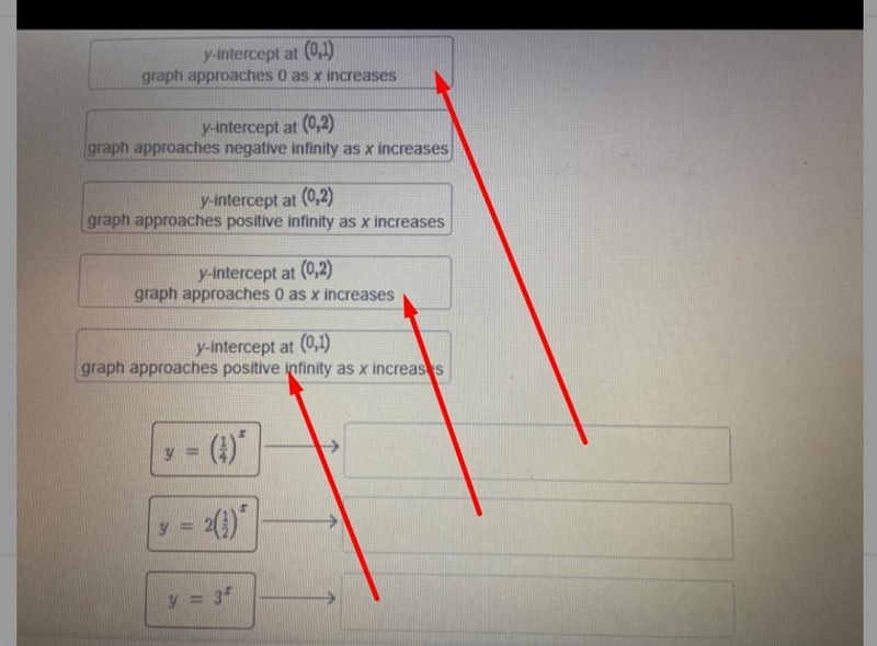 Match each given function with the description of its graph-example-4