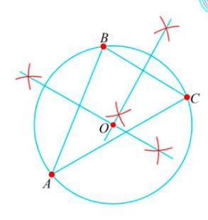 Pretend you are explaining how to circumscribe a circle about a triangle to your younger-example-5